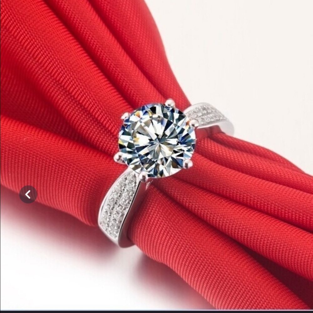 Sapphire Solitaire Ring